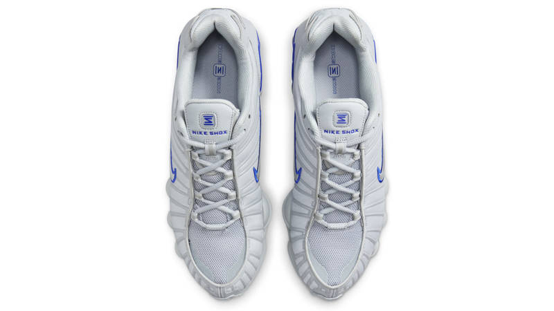 Nike Shox TL Wolf Grey Racer Blue Middle