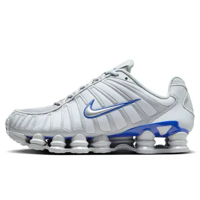 Nike Shox TL Wolf Grey Racer Blue