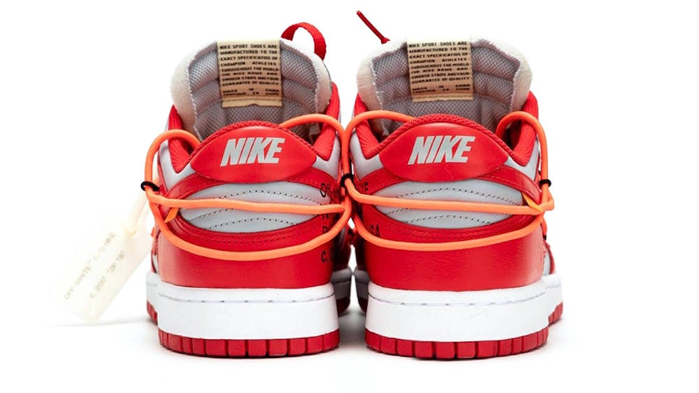 Take A Closer Look At The Off-White x Nike Dunk ‘University Red’