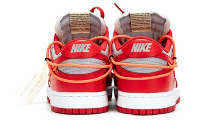 Take A Closer Look At The Off-White x Nike Dunk 'University Red' Take A Closer Look At The Off-White x Nike Dunk 'University Red'