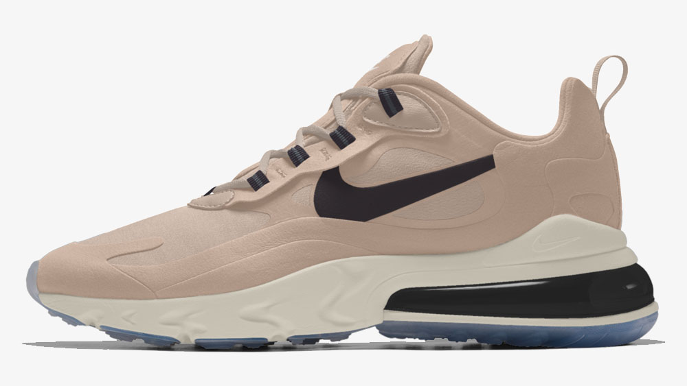 _0004_Nike Air Max 270 React By You Beige