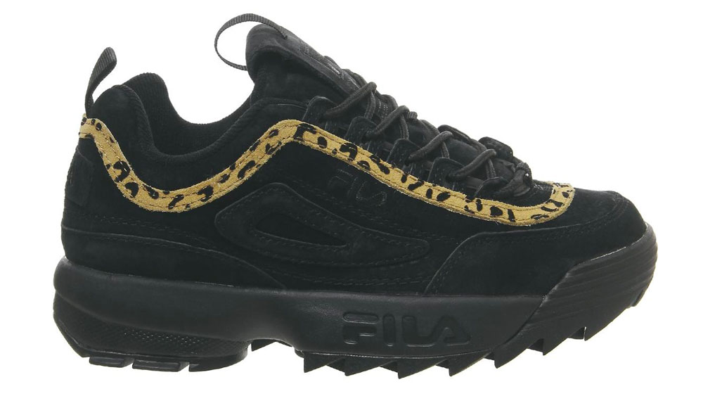 _0006_Fila Disruptor II Black Leopard