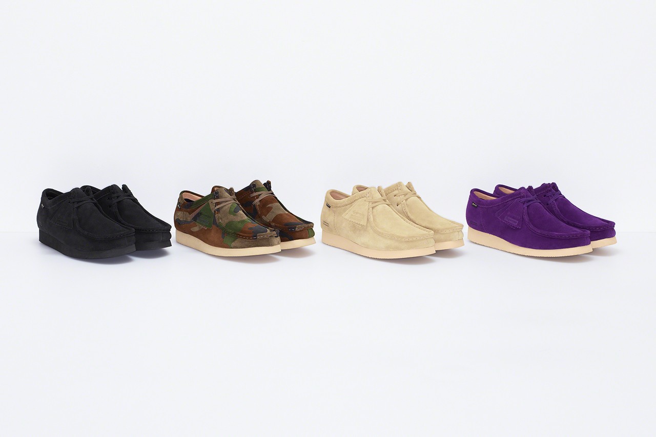 The Supreme x Clarks Originals Fall/Winter 2019 Wallabee's Will Protect You From The Elements