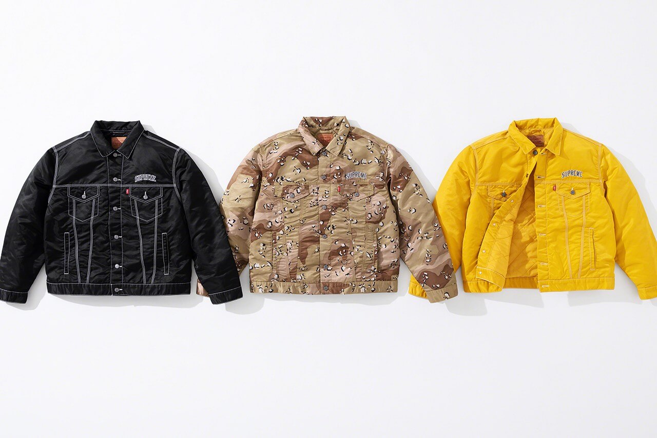 Take A Closer Look At The Supreme x Levi's Fall/Winter 2019 Collection