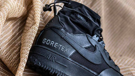 The Nike Air Force 1 High Gore-Tex Surfaces In 'Triple Black' The Nike Air Force 1 High Gore-Tex Surfaces In 'Triple Black'