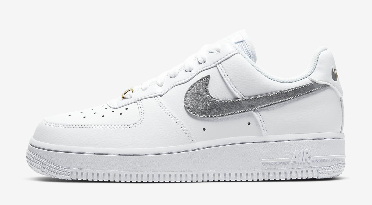 Air Force 1 Low White Silver