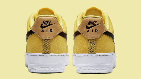 Take A Closer Look At The Nike Air Force 1 Low In A Mustard Snakeskin Print Take A Closer Look At The Nike Air Force 1 Low In A Mustard Snakeskin Print