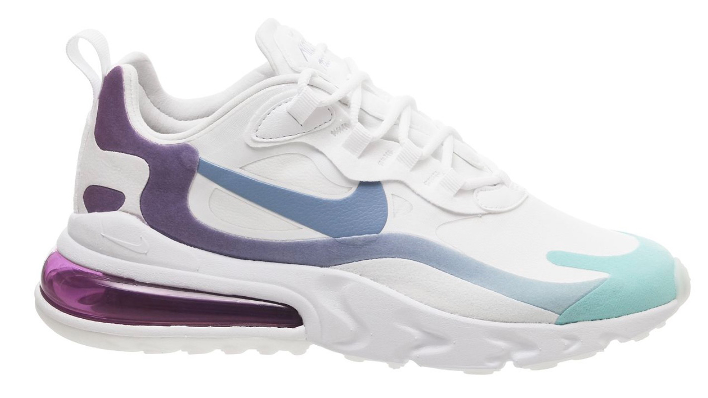 Air Max 270 React Blue White