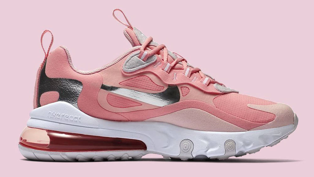 Air Max 270. React Echo Pink side copy Air Max 270. React Echo Pink side copy