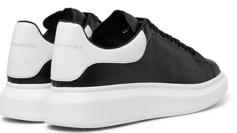 black mcqueen with white back