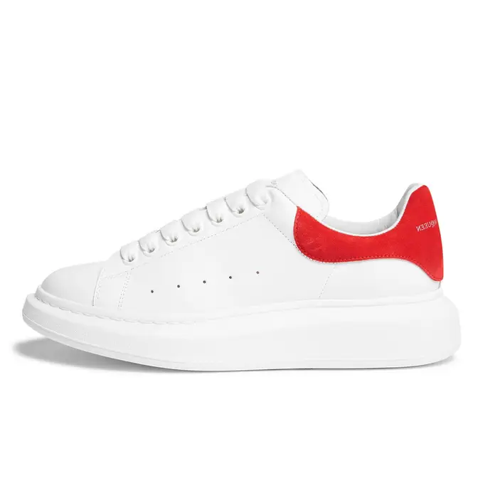 Alexander McQueen Exaggerated-Sole White Red | Where To Buy ...