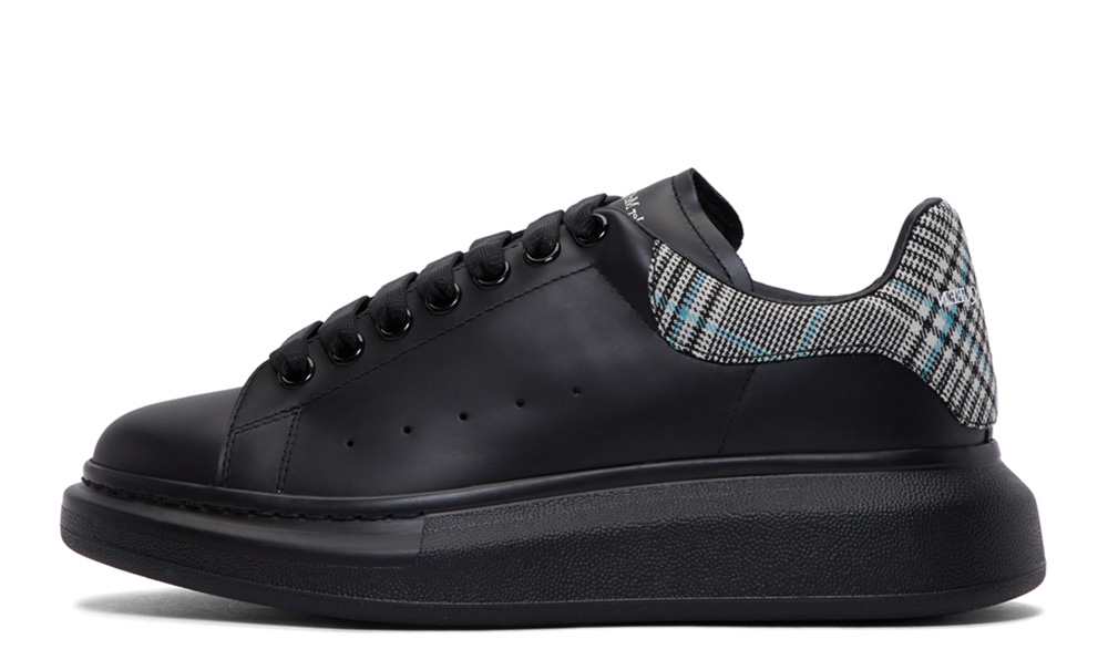 Alexander McQueen Low Top Black Check 192259M237042