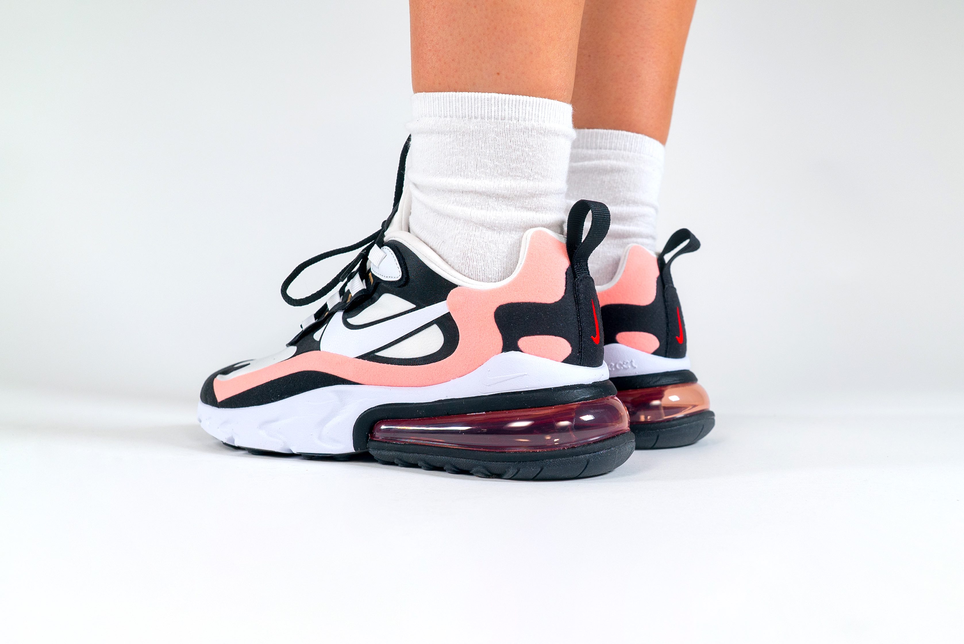 An Exclusive Closer Look At The Nike Air Max 270 React Bleached Coral The Sole Womens 3