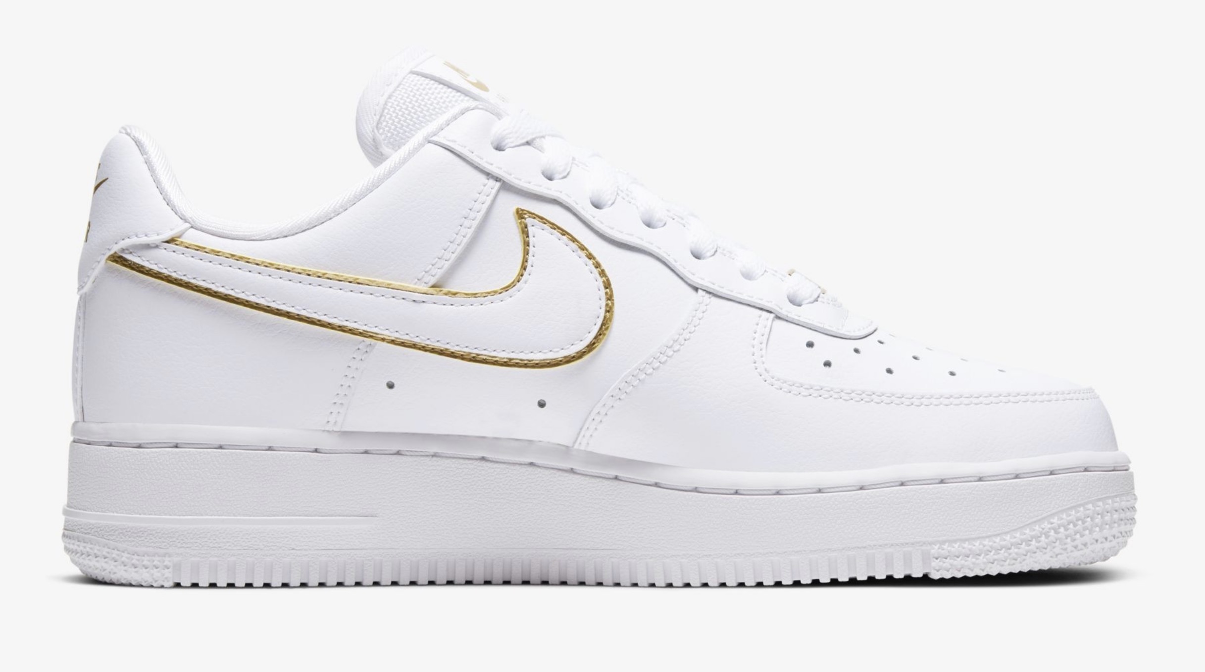 Another Golden Accented Nike Air Force 1 Has Been Unveiled 2