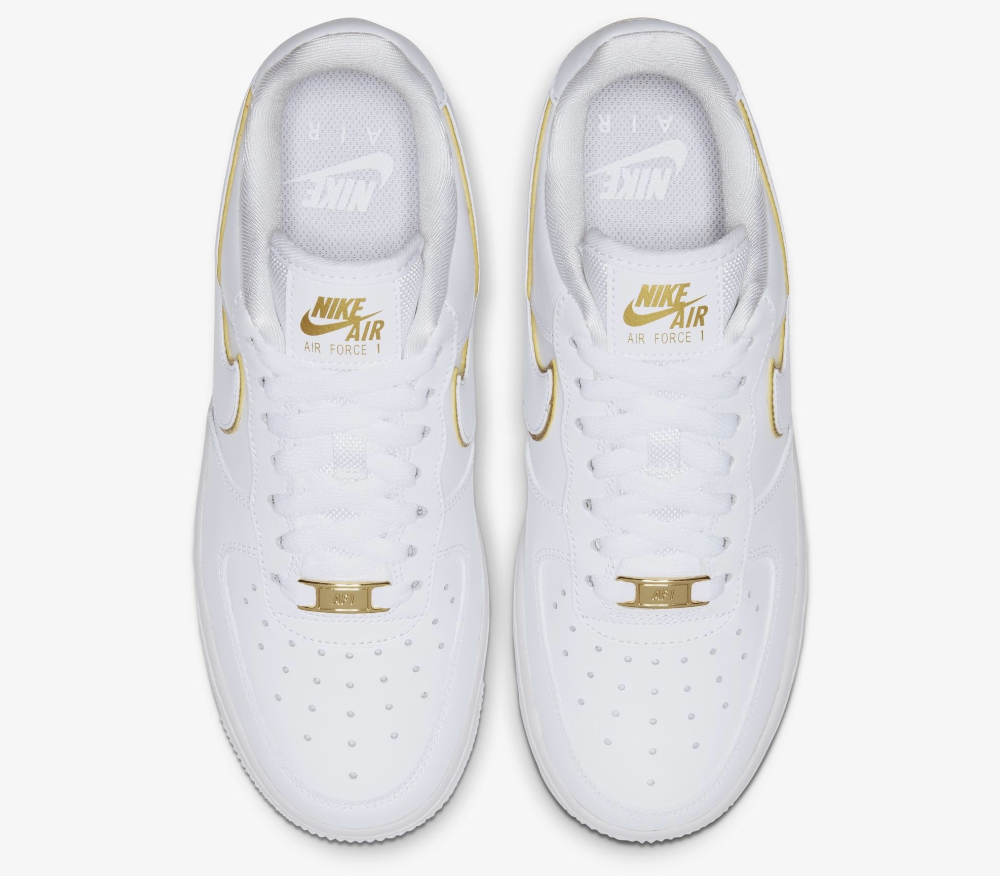 Another Golden Accented Nike Air Force 1 Has Been Unveiled 3