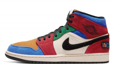 Blue The Great x Jordan 1 Mid Fearless CU2805-100