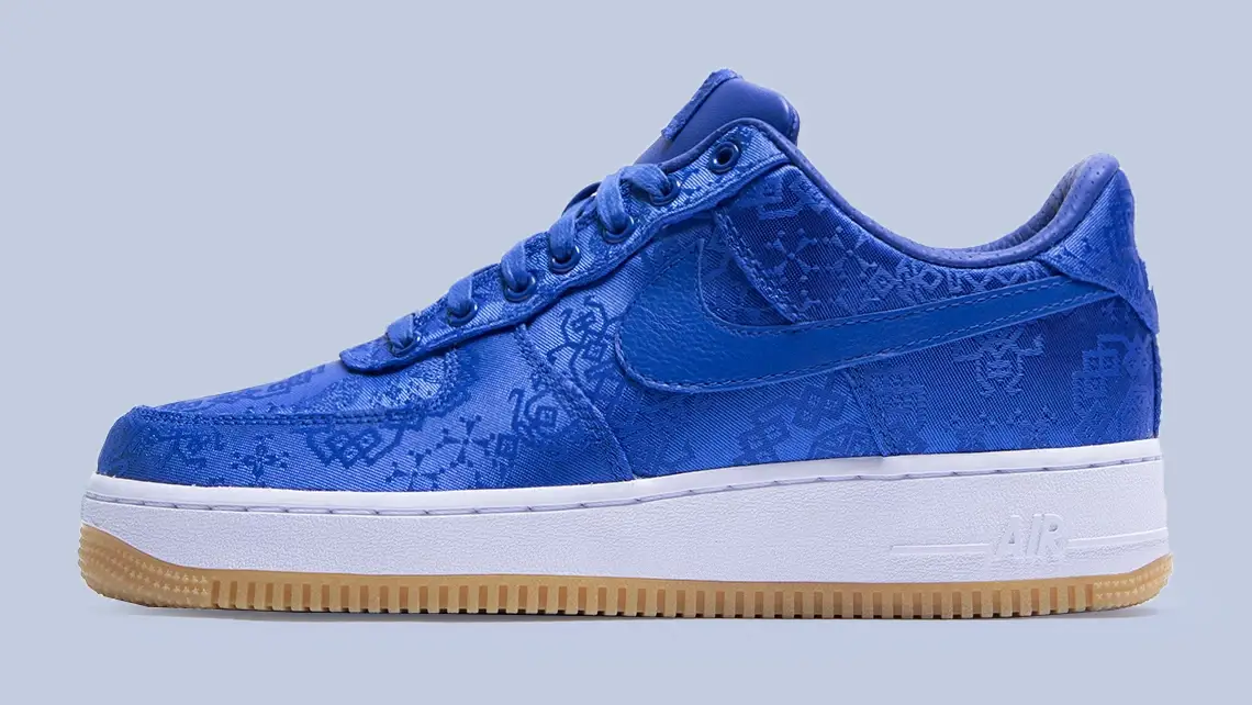 The Unmissable CLOT x Nike Air Force 1 Looks Luxury In Silk | The Sole ...