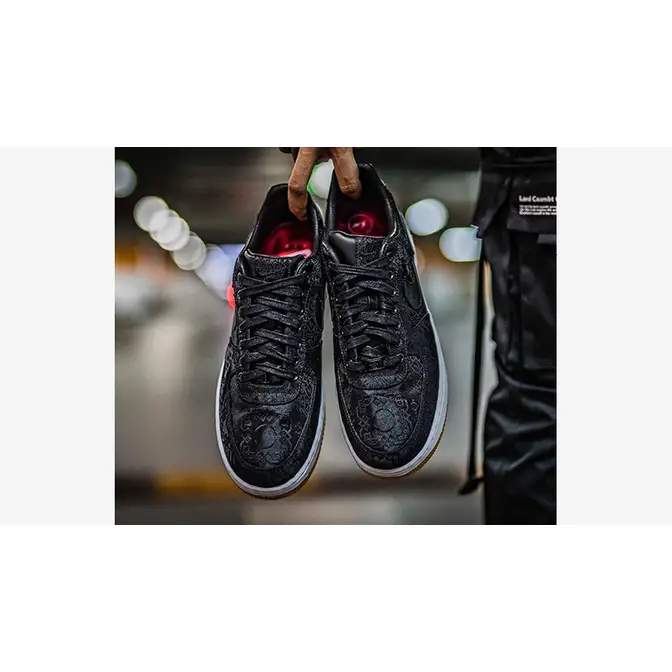 CLOT x fragment x Nike Air Force 1 Black | Where To Buy | CZ3986