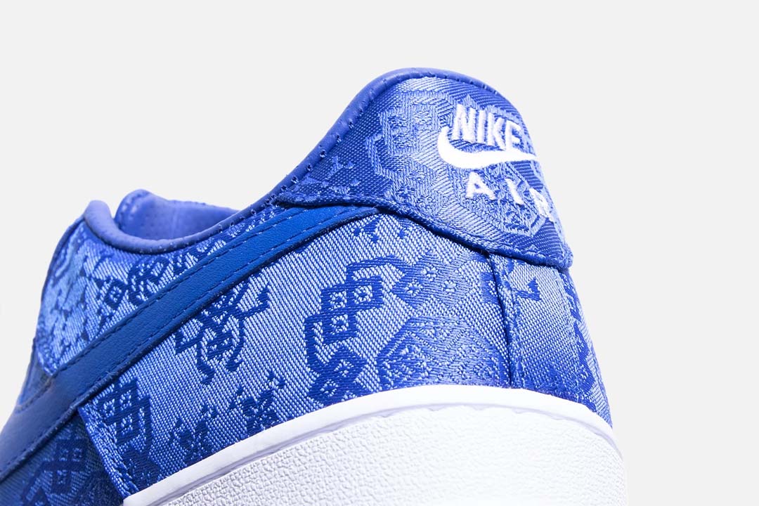 CLOT x Nike Air Force 1 'Royale University Blue Silk'