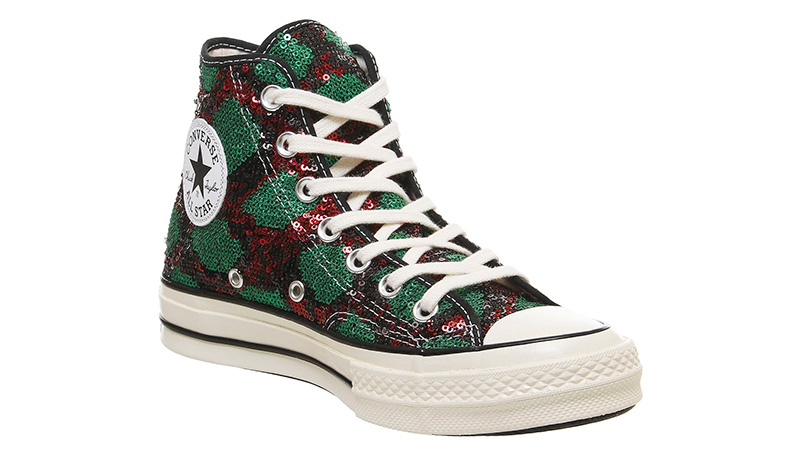 Converse All Star Hi 70s Red Green Snake Charm
