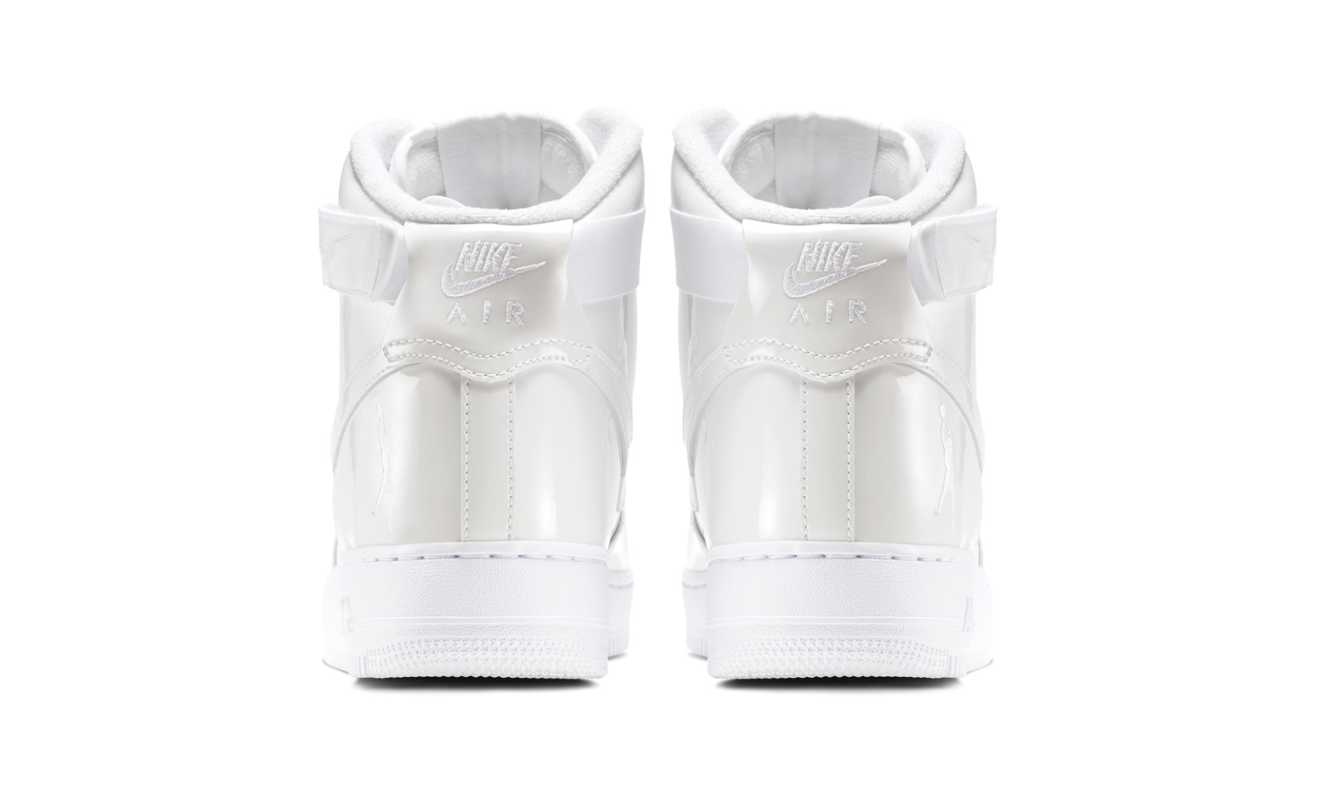 Feel Angelic In This Patent White Nike Air Force 1 Hi Retro QS 2