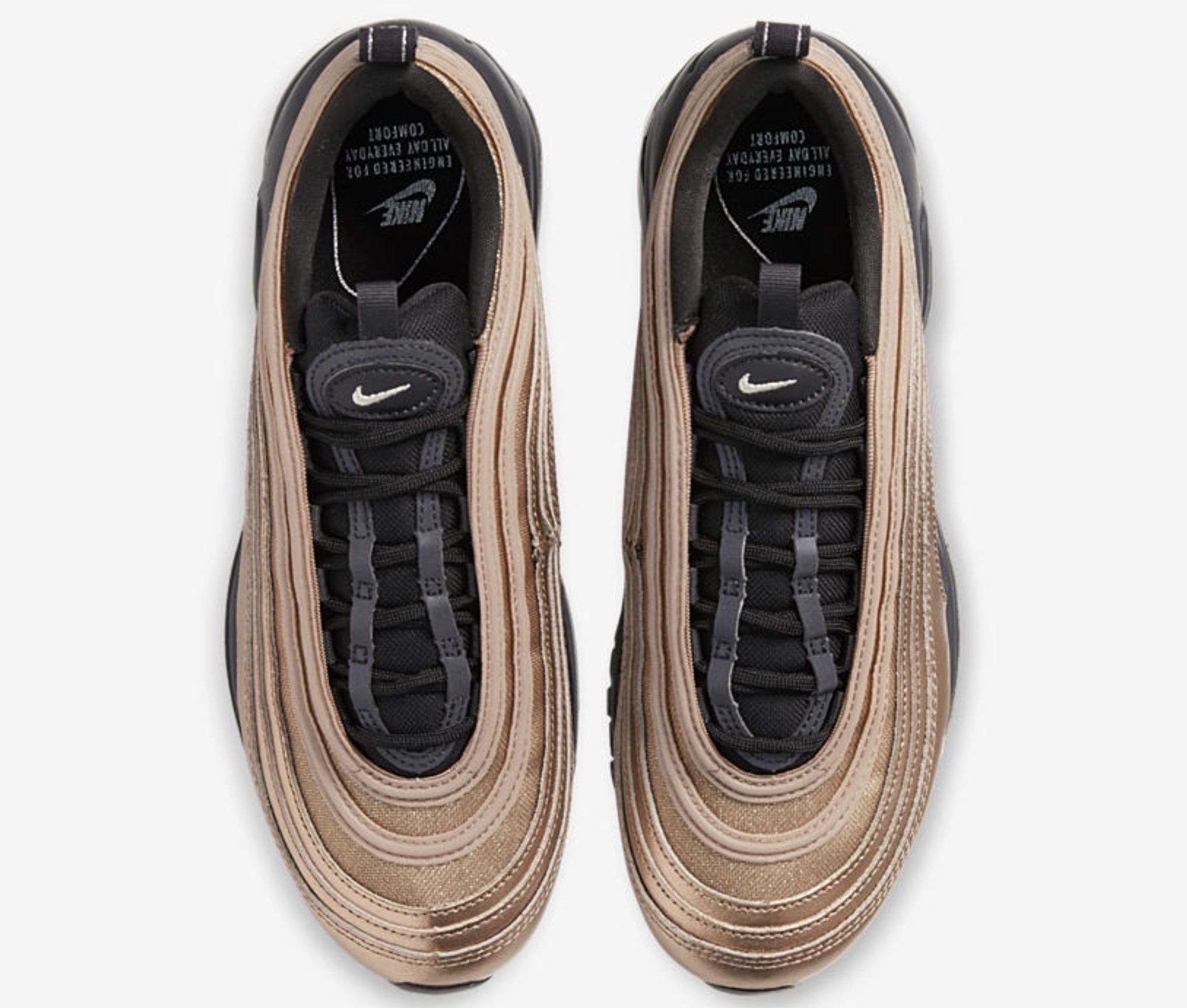 Get Seasonal In The Latest Nike Air Max 97 Metallic Gold 4
