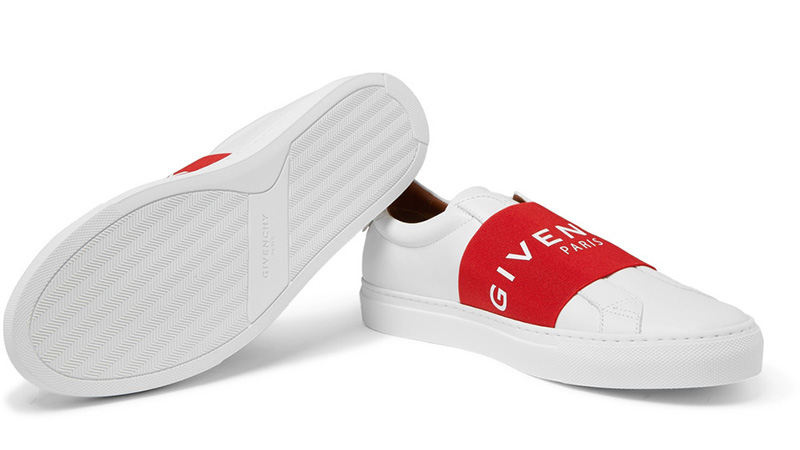 Givenchy Urban Street Logo Slip-on White Red Where To Buy