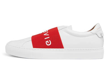 Givenchy Urban Street Logo Slip-on White Red