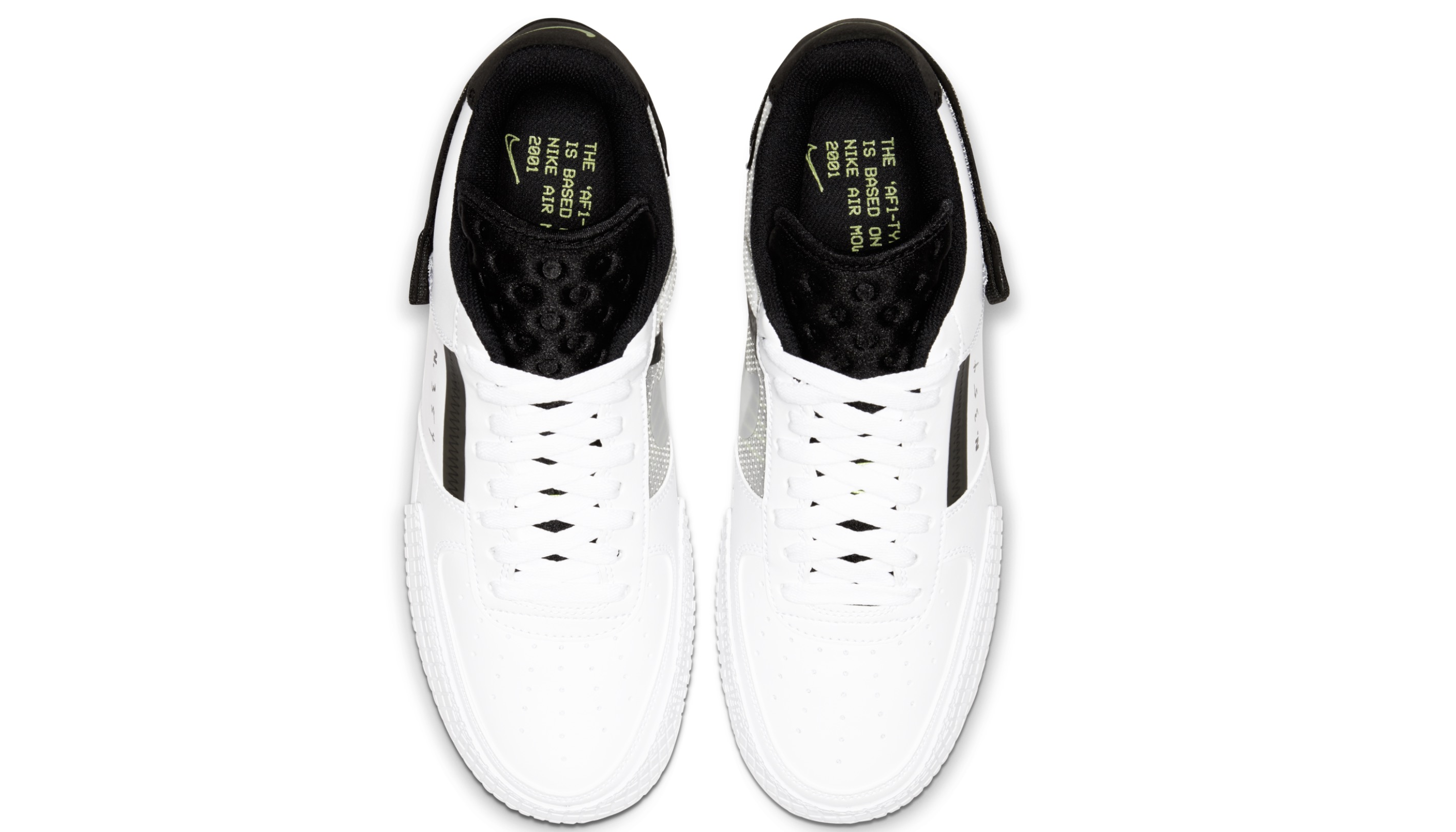 Go Monochrome With A Hint Of Neon With Nike's Latest Air Force 1 Type 3