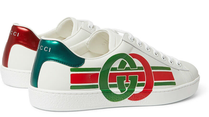 Gucci Ace Print White