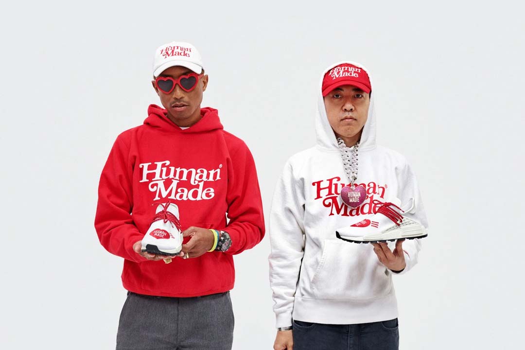 Pharrell And Nigo Unveil The Human Made x adidas ‘Love’ Pack