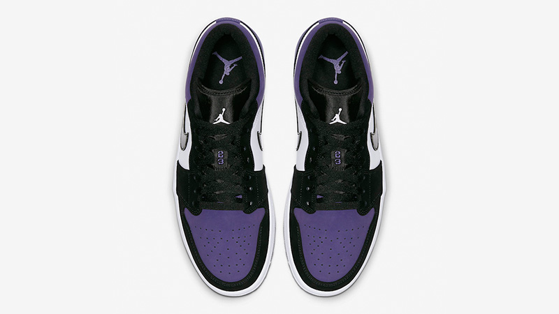 Jordan 1 Low Court Purple