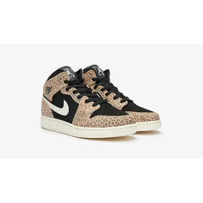 Cheetah print jordan store 1