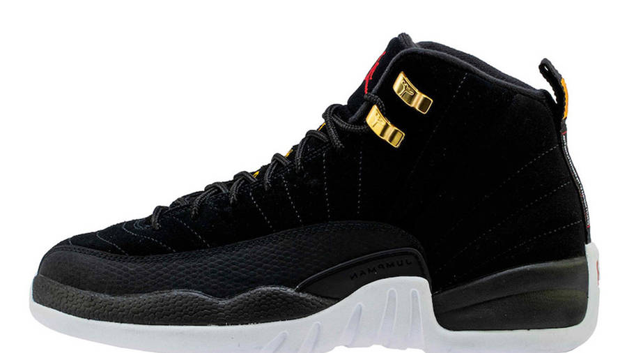 jordan 12 black reverse taxi