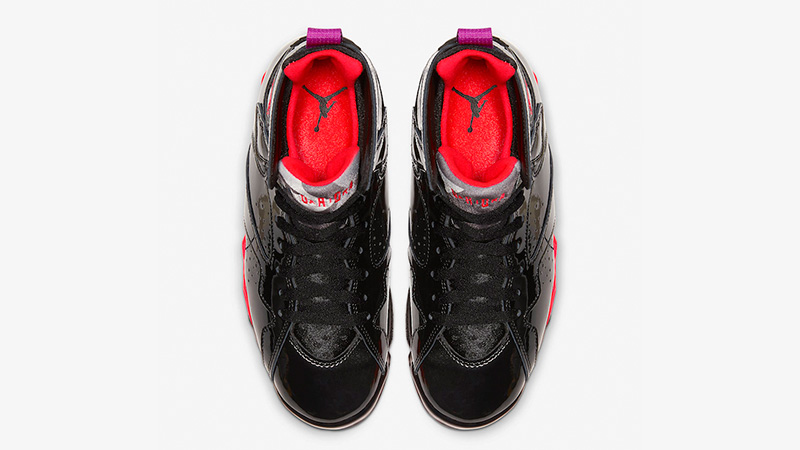 jordan 7 black red