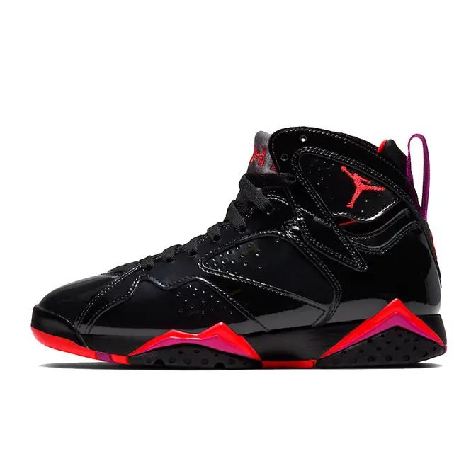 Jordan 7 on sale black red