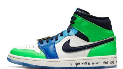 Melody Ehsani x Jordan 1 Mid Fearless Womens CQ7629-100