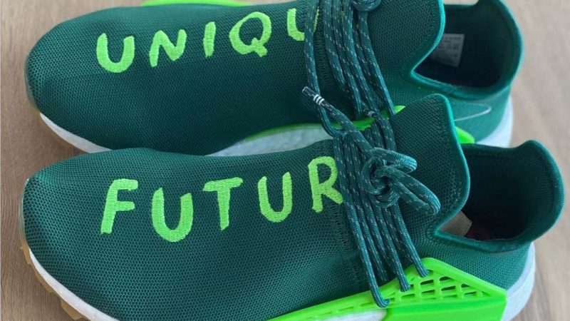 Adidas Pharrell Williams NMD Human Race HU Green BB 0620