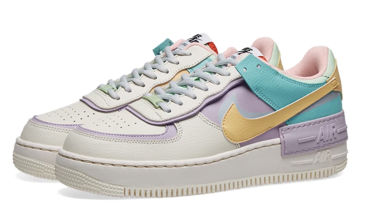 NNike Air Force 1 shadow pastel.