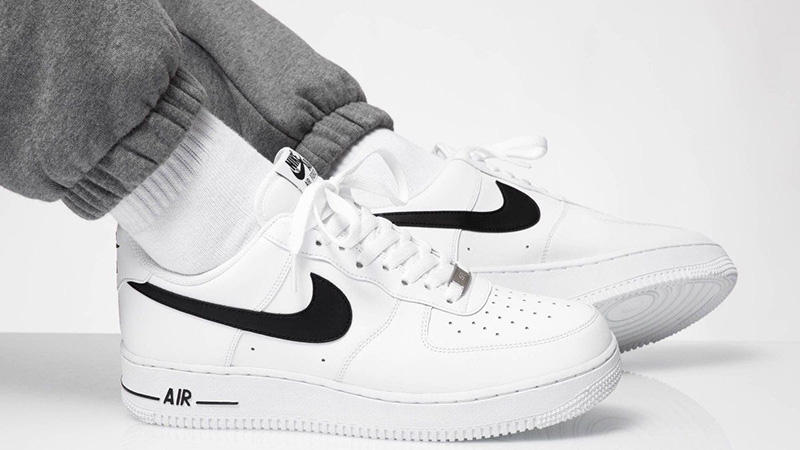 white and black air force 1