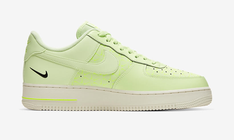 Nike Air Force 1 07 Neon Yellow CT2541-700 2