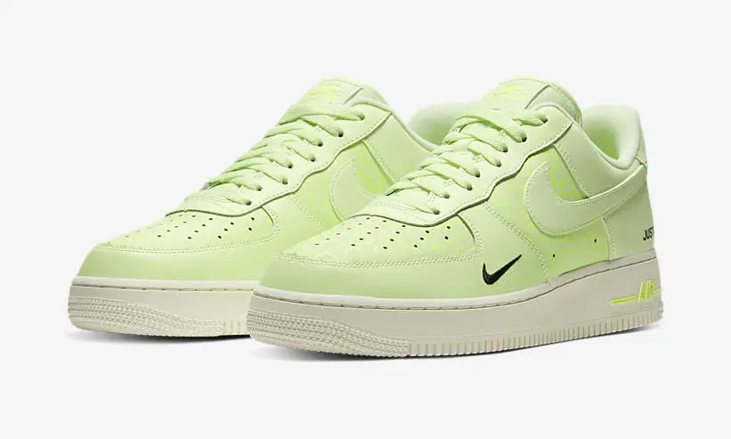 Get Spooky In The Nike Air Force 1 07 Neon Yellow | The Sole Supplier