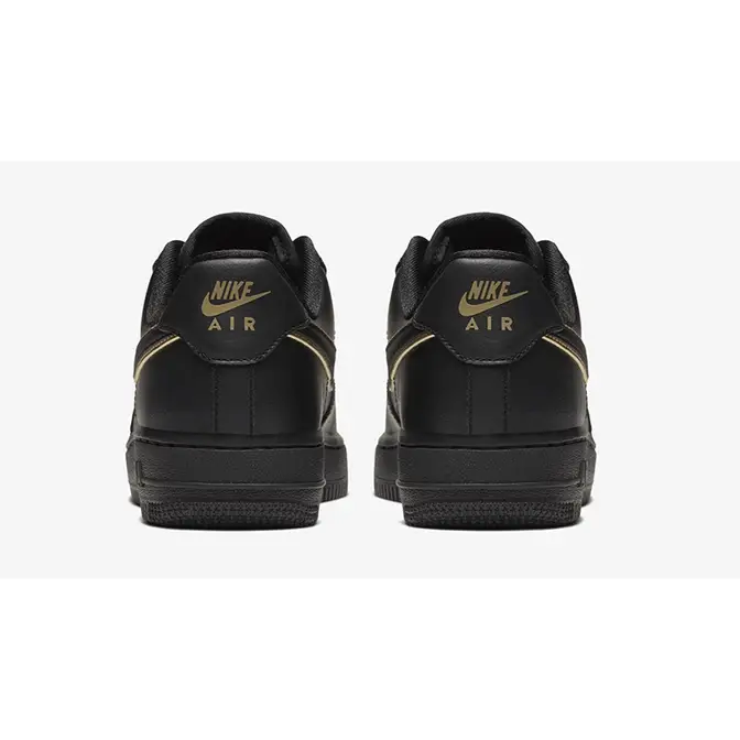 Air force 1 clearance black and gold price