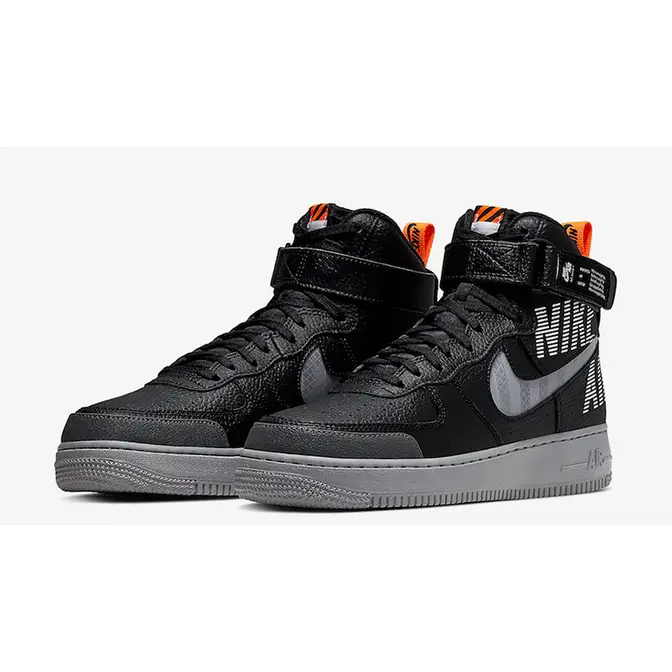 NIKE AIR FORCE 1 HIGH '07 LV8 2 ＊ブラック＊CQ0449 001 Nike Air Force 1 High Under Construction Black Men's