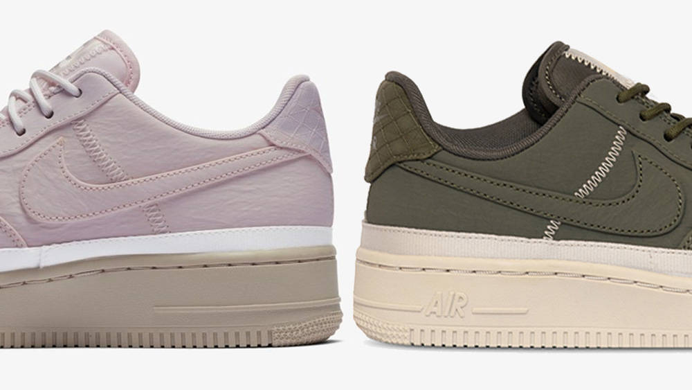 Nike Air Force 1 Khaki Light Soft Pink Nike Air Force 1 Khaki Light Soft Pink
