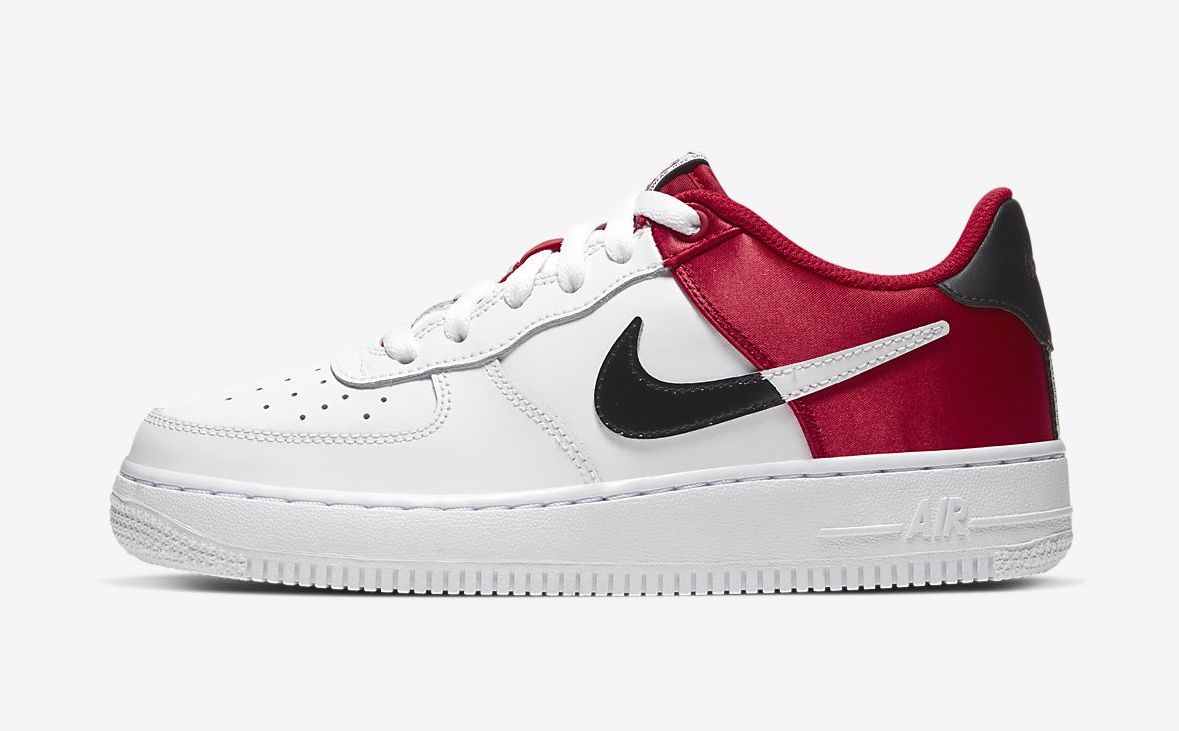 Nike Air Force 1 LV8 1 Red White side
