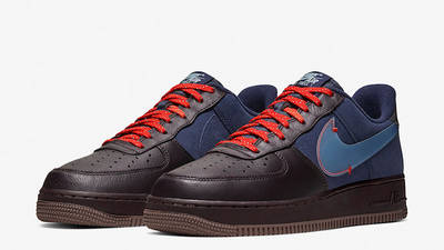 Nike Air Force 1 Low Burgundy Ash CQ6367-600 front