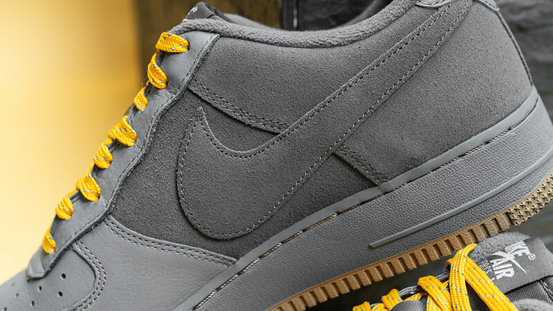 air force 1 grey and yellow