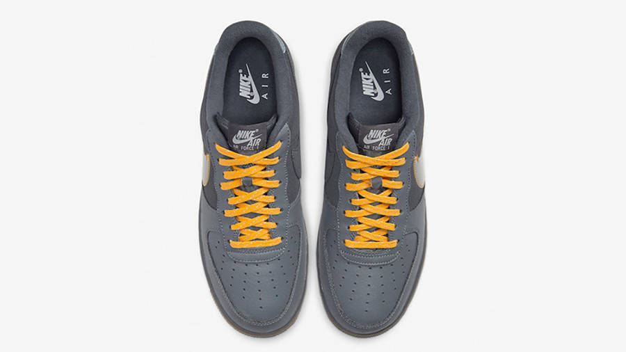 Nike Air Force 1 Low Cool Grey Yellow