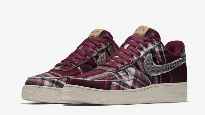 Nike Air Force 1 Low Pendleton By You | Where To Buy | TBC | The 